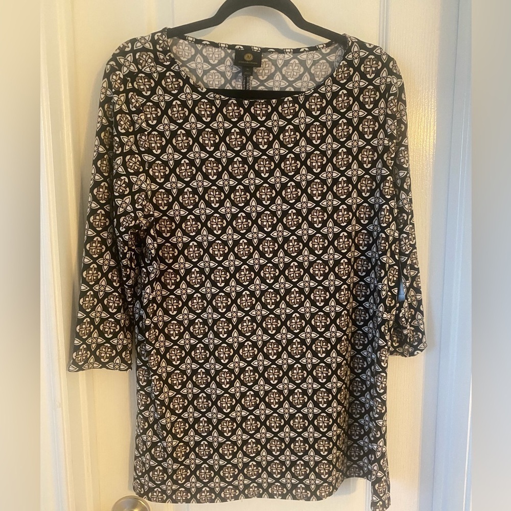JM collection women’s petite blouse size-L